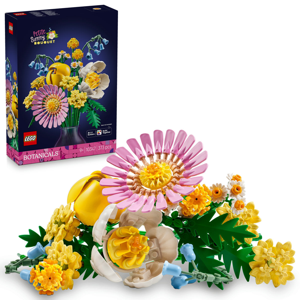 LEGO Botanicals Petite Sunny Bouquet Flower Decor Set 10347
