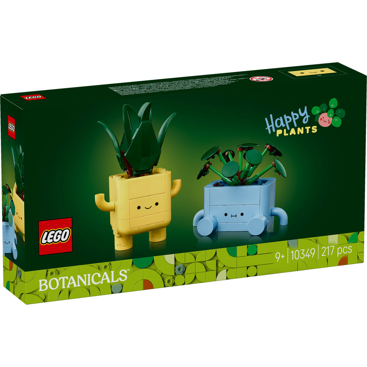 LEGO Botanicals Happy Plants Shelf Decor 10349