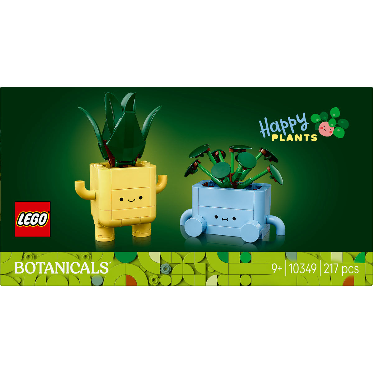 LEGO Botanicals Happy Plants Shelf Decor 10349