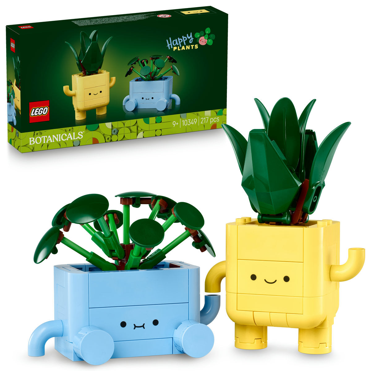 LEGO Botanicals Happy Plants Shelf Decor 10349