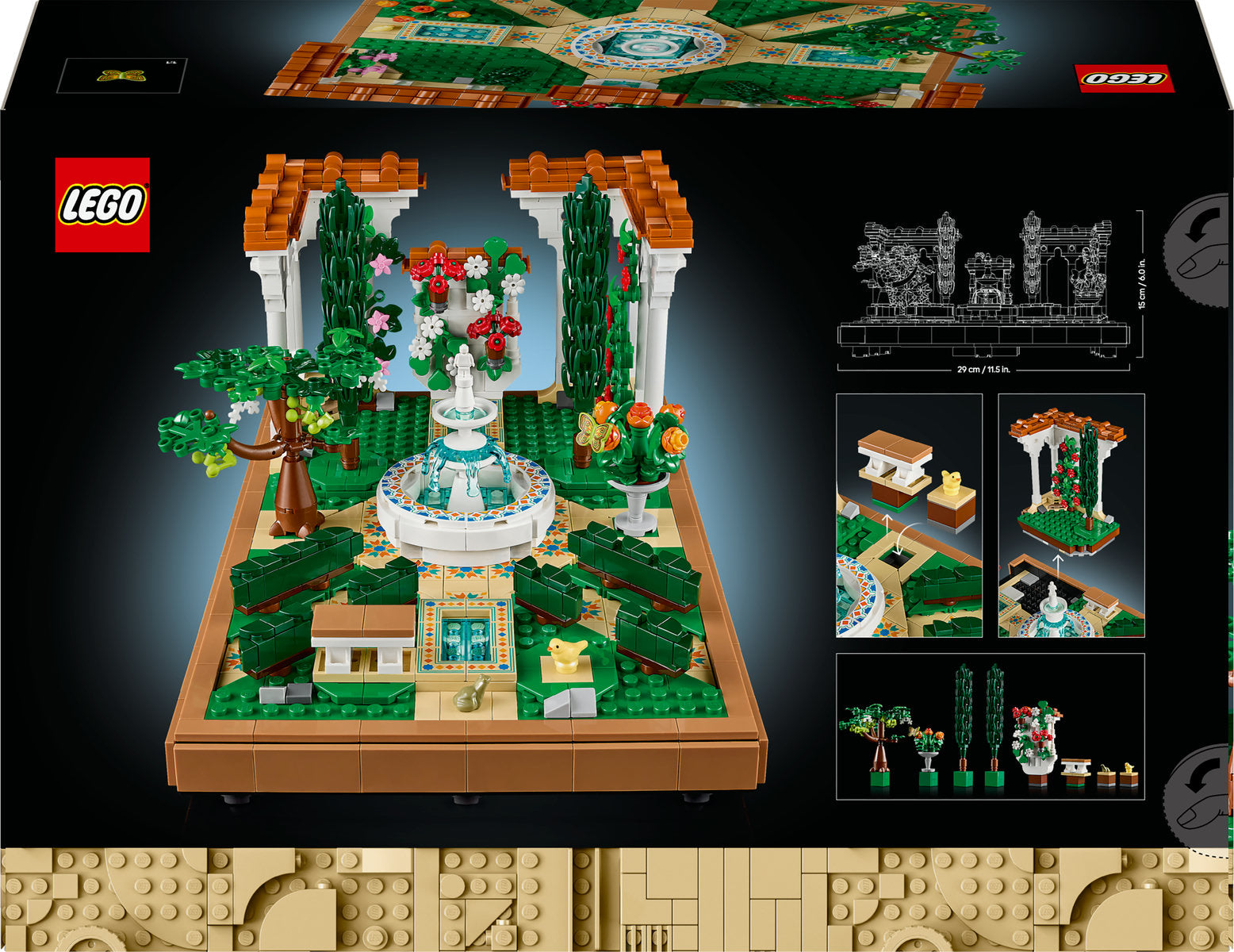 LEGO Fountain Garden 10359