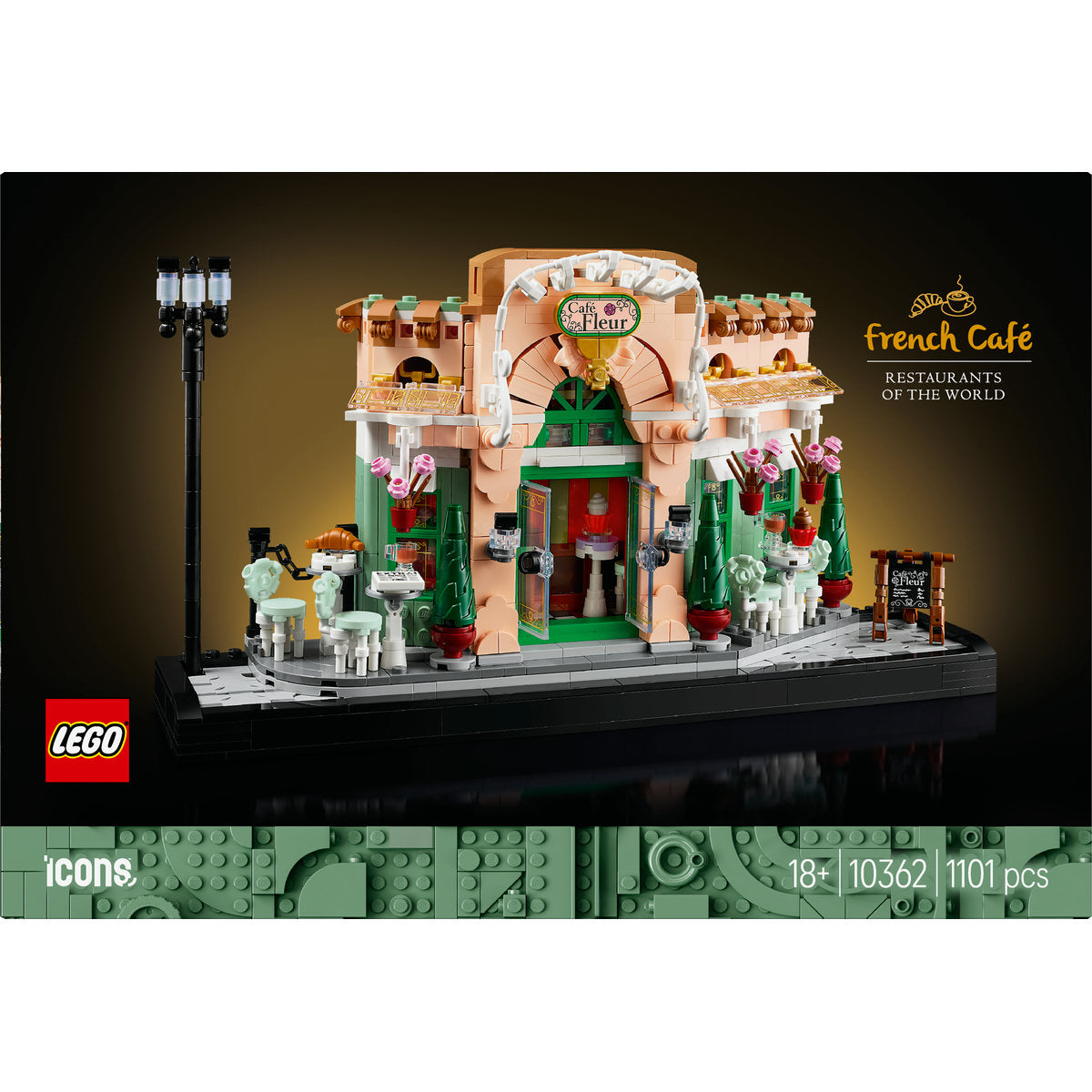 LEGO Icons French Café Building Set for Adults 10362