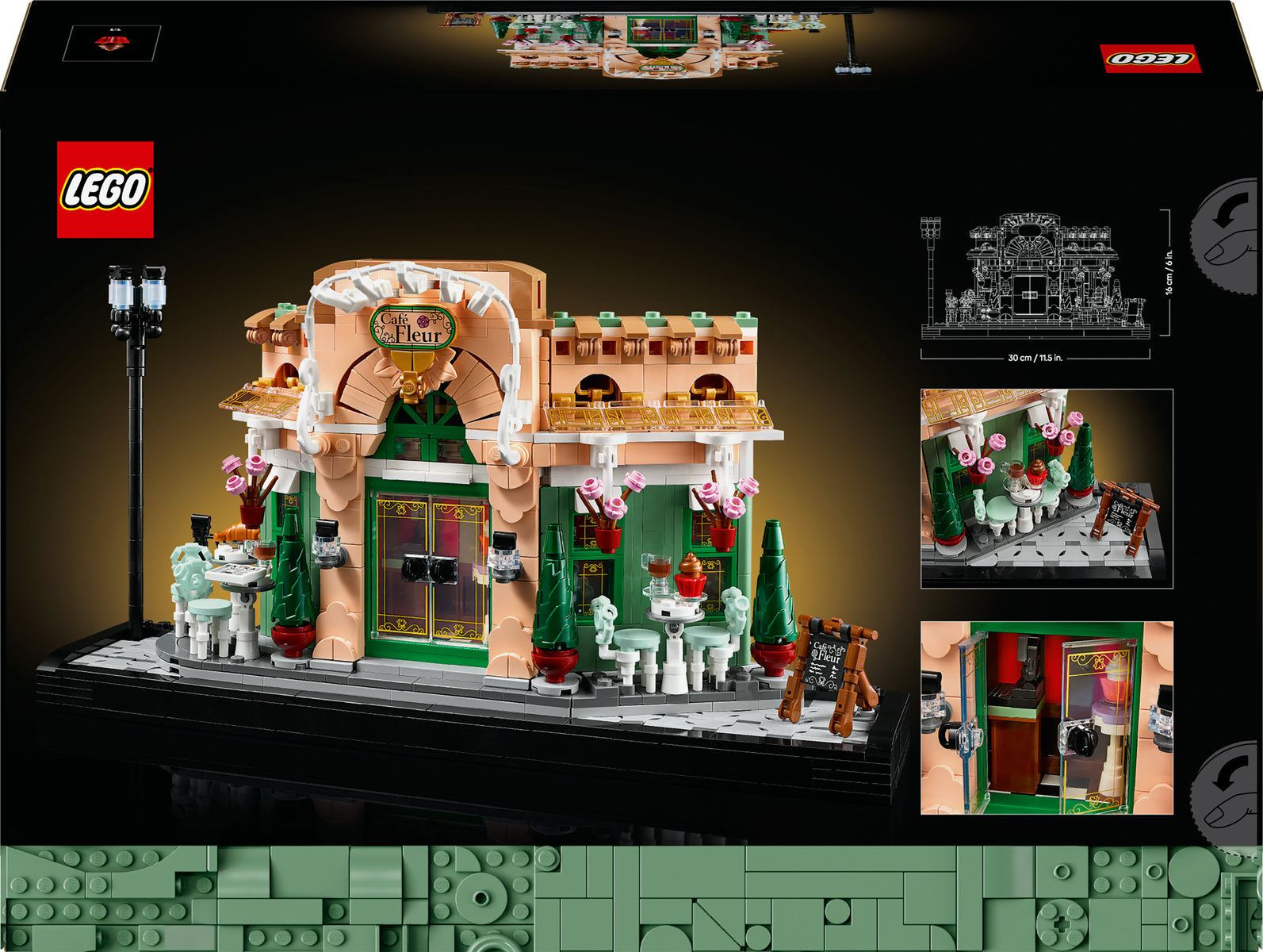 LEGO Icons French Café Building Set for Adults 10362