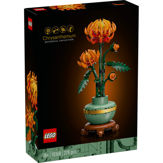 LEGO Icons Chrysanthemum Flower Set for Adults 10368 - Moons Toystore