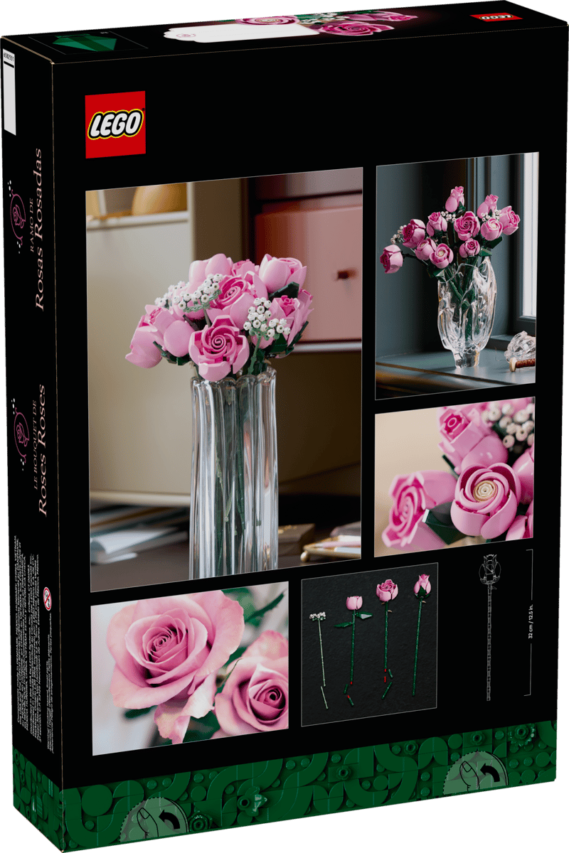 Lego Bouquet Of Pink Roses