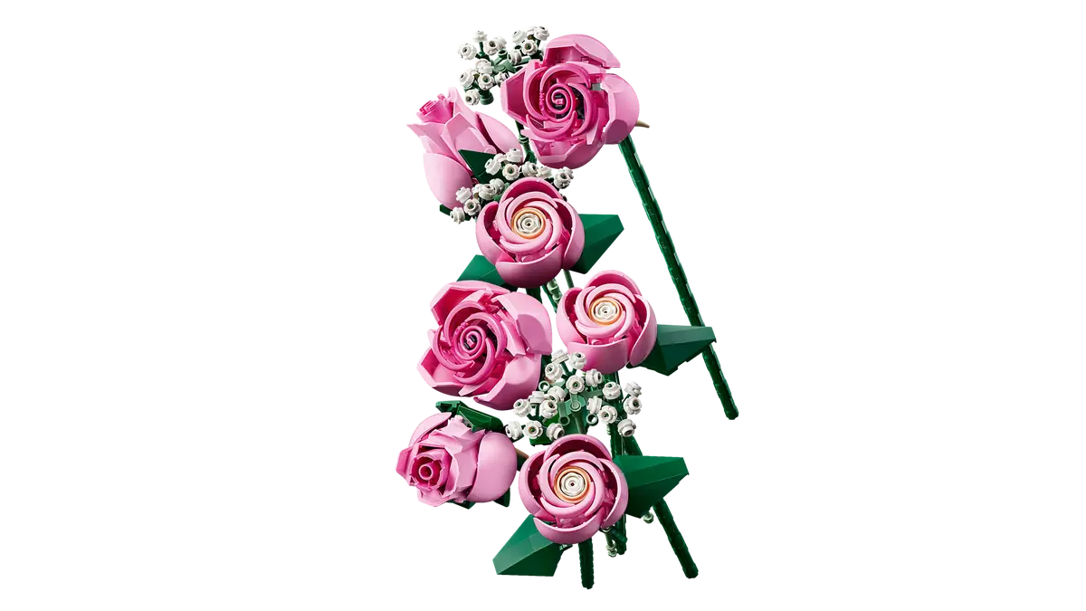 Lego Bouquet Of Pink Roses