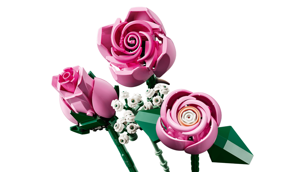 Lego Bouquet Of Pink Roses