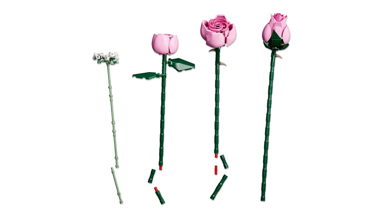 Lego Bouquet Of Pink Roses