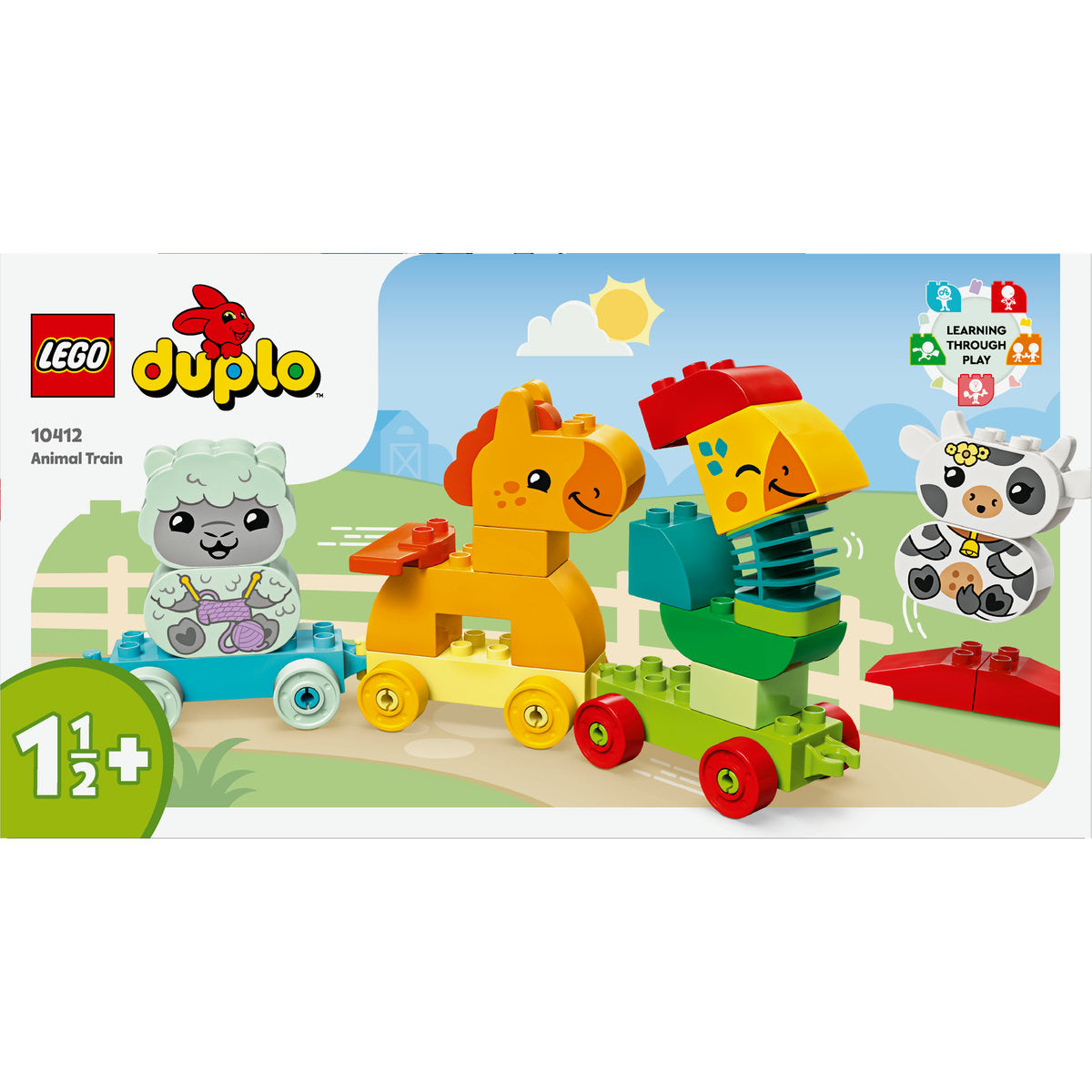 LEGO DUPLO My First Animal Train Learning Toy 10412
