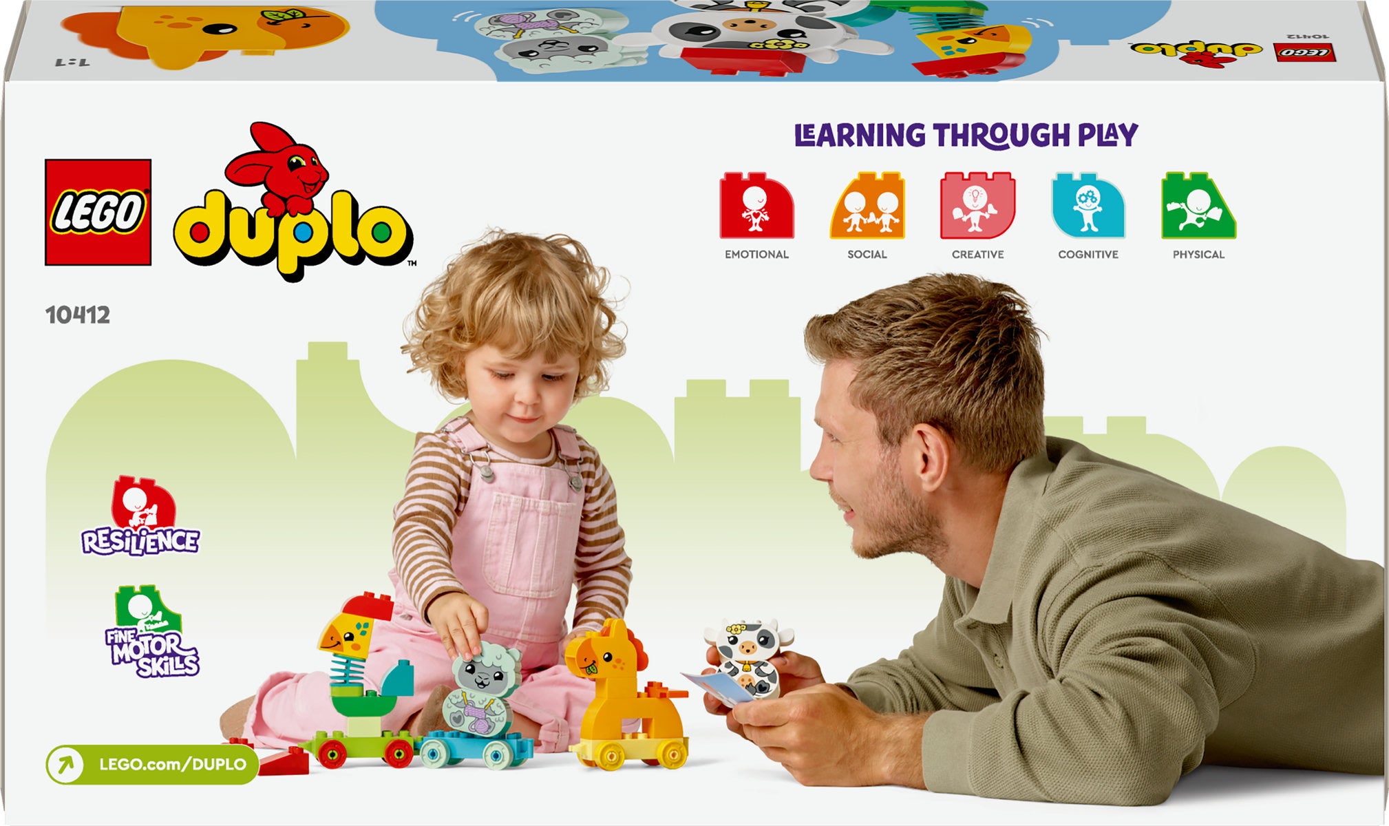 LEGO DUPLO My First Animal Train Learning Toy 10412