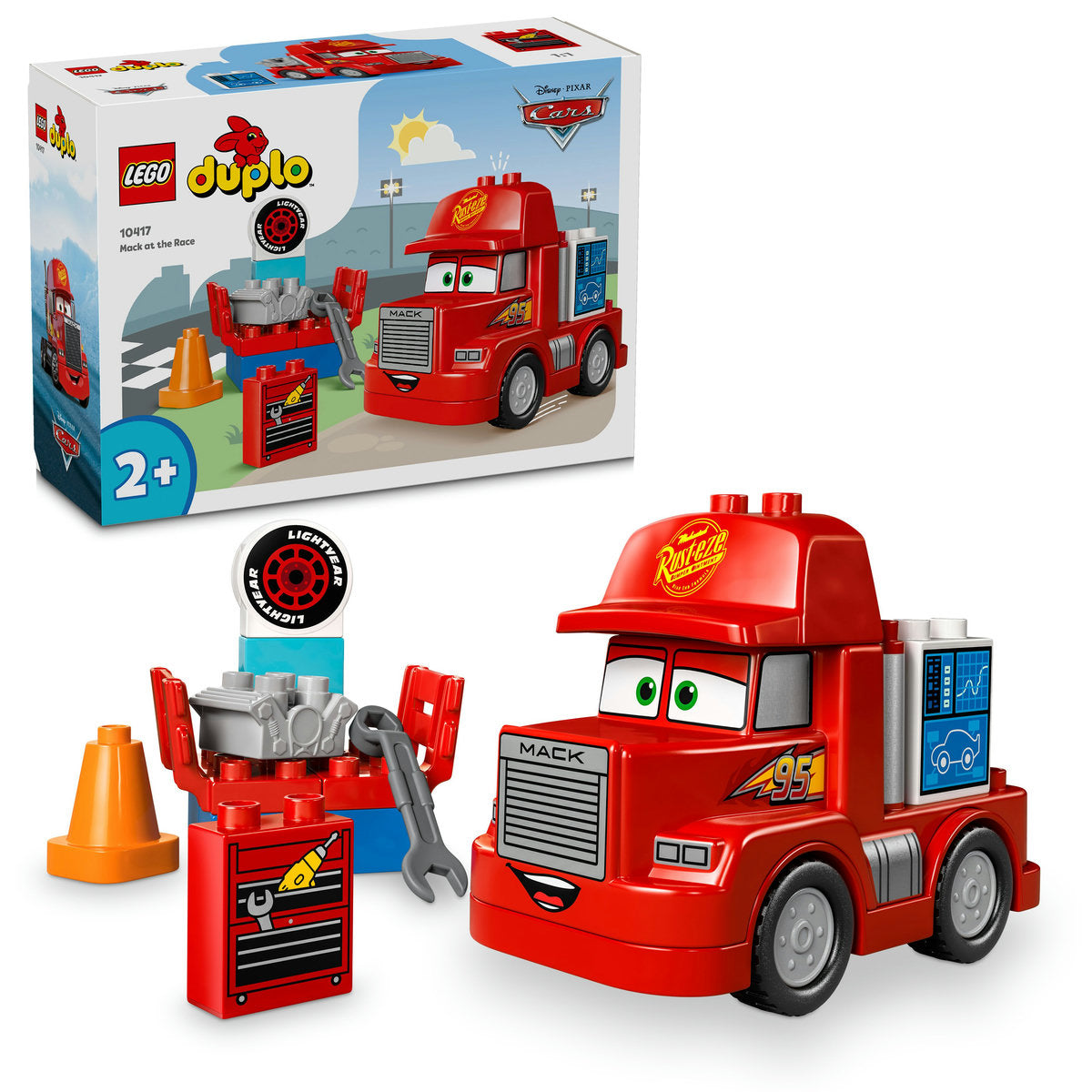 LEGO DUPLO® | Disney Mack at the Race 10417