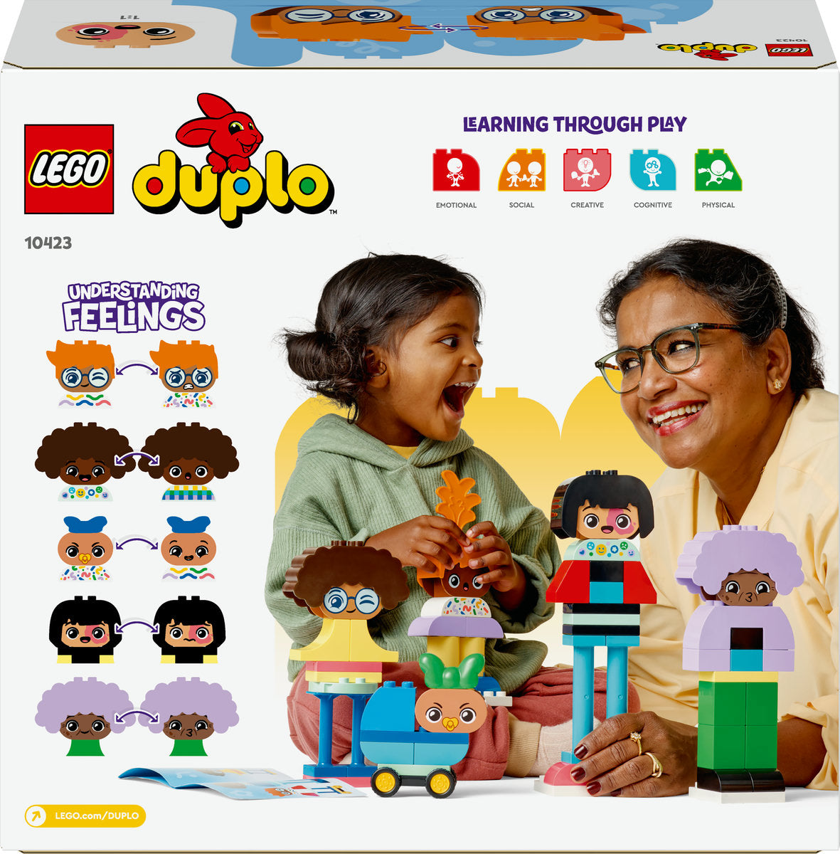 LEGO DUPLO Town Buildable People with Big Emotions 10423