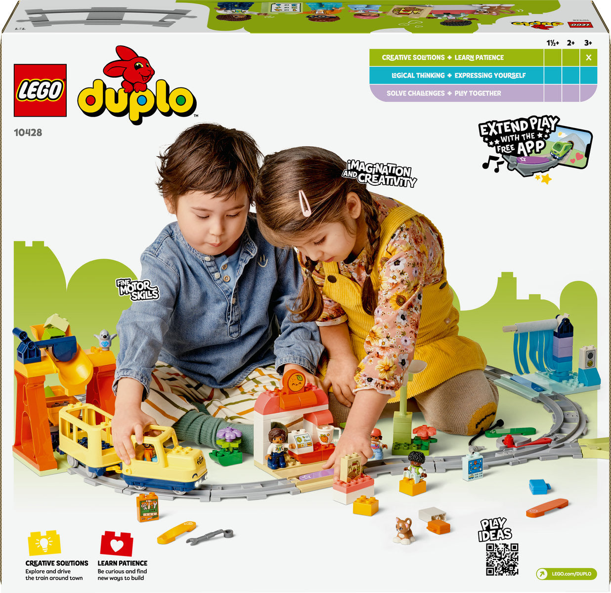LEGO DUPLO Big Interactive Community Train Toy 10428