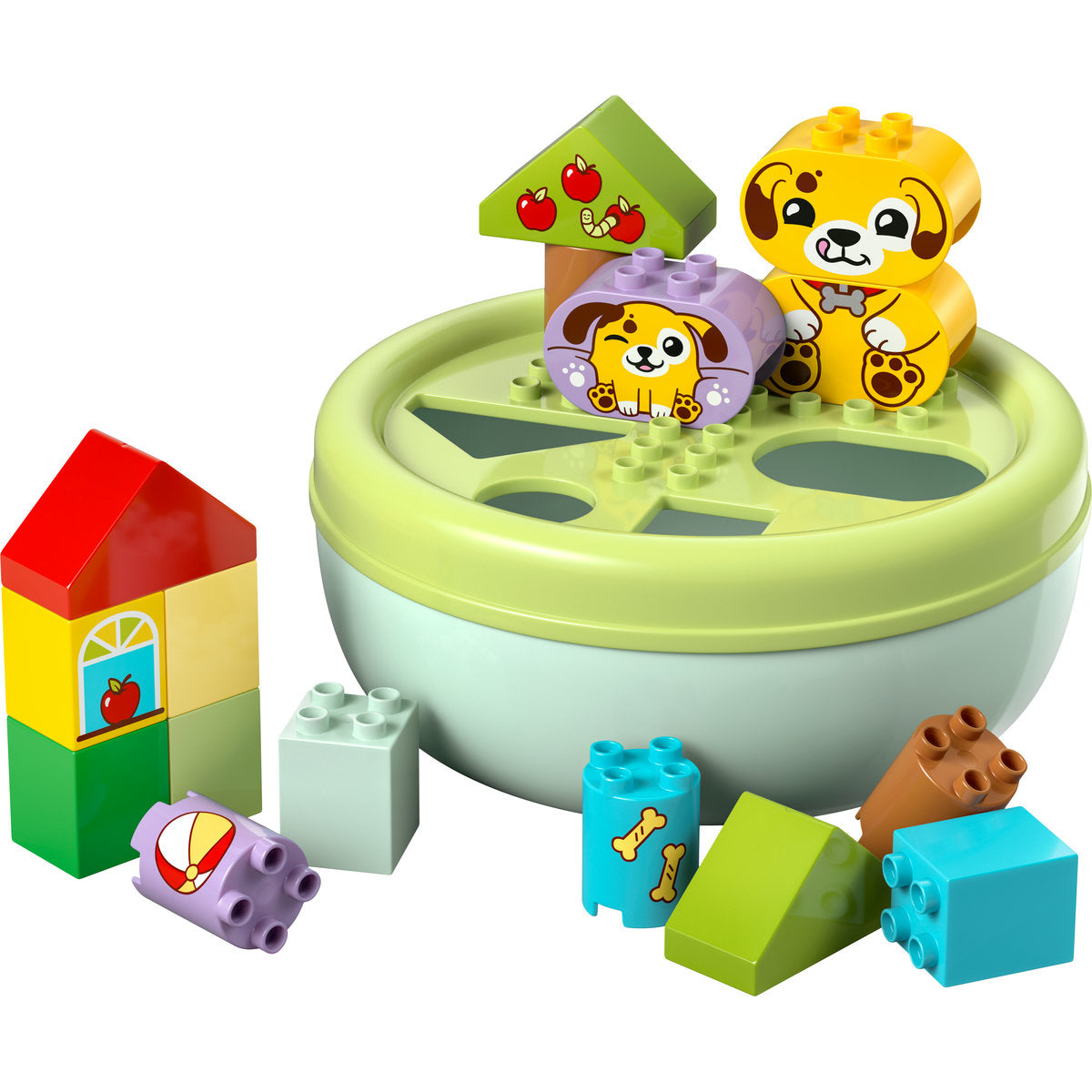 LEGO DUPLO My First Shape Sorter: Puppy House Toddler Learning Toy 10441