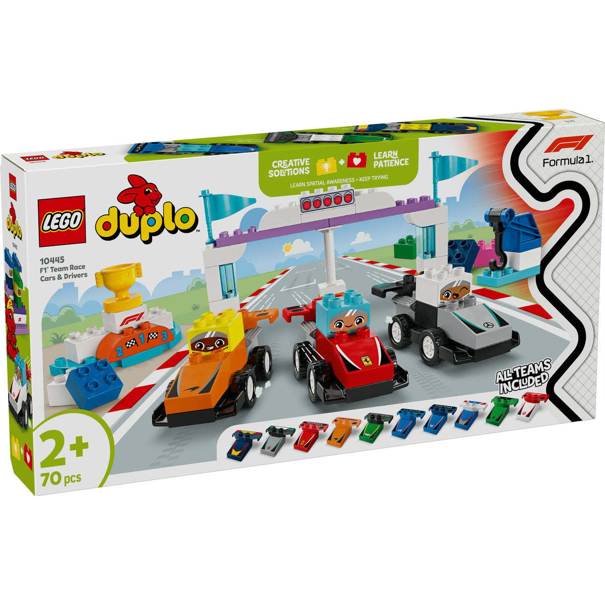 LEGO F1® Team Race Cars & Drivers 10445