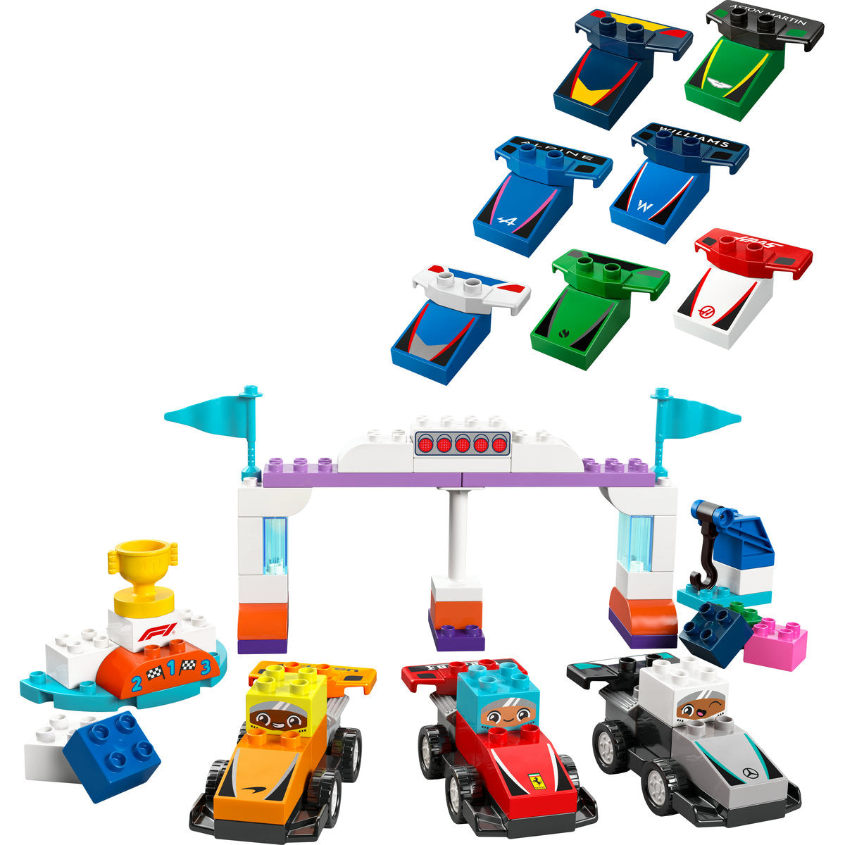 LEGO F1® Team Race Cars & Drivers 10445