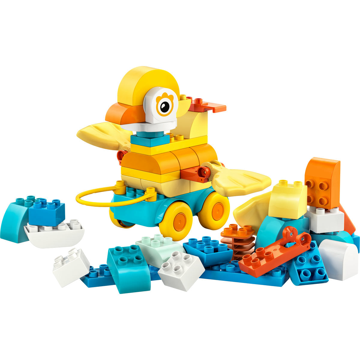 LEGO DUPLO Town 3in1 Animals on Wheels Building Toy for Imaginative Play 10448