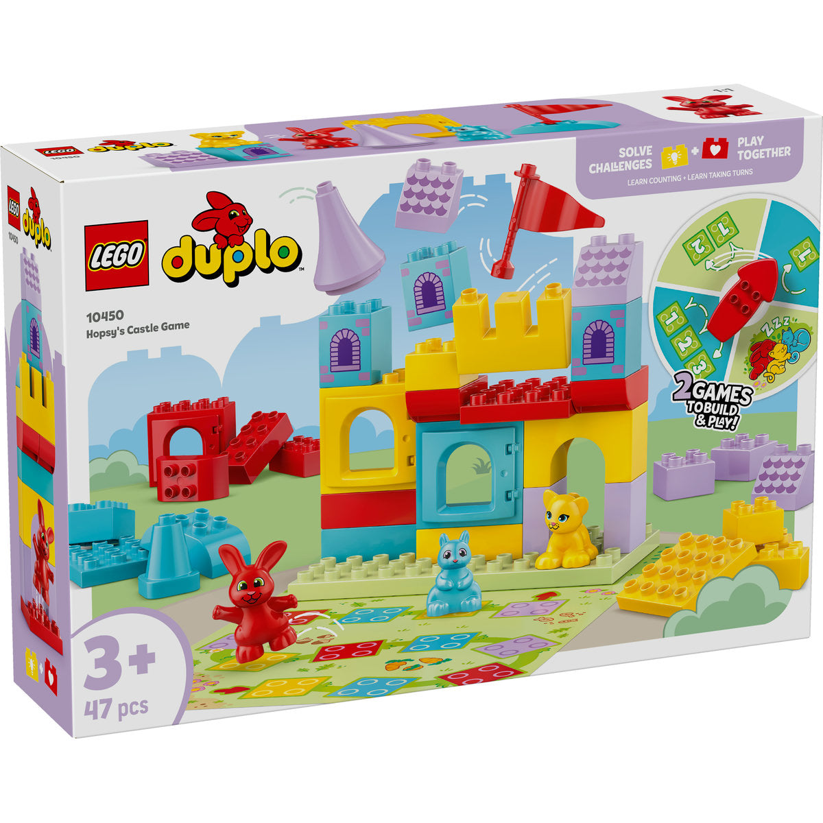 LEGO DUPLO Hopsy’s Castle Game Learn-Through-Play Building Toy 10450