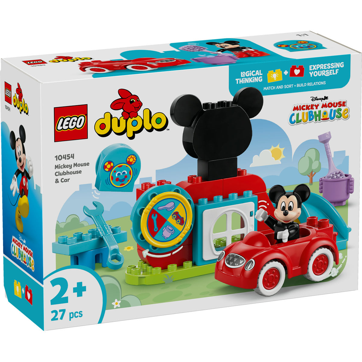 LEGO DUPLO Disney Mickey Mouse Clubhouse & Car 10454