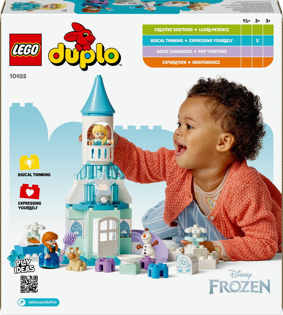 LEGO DUPLO Disney Anna and Elsa’s Frozen Castle Party Buildable Toddler Toy 10455