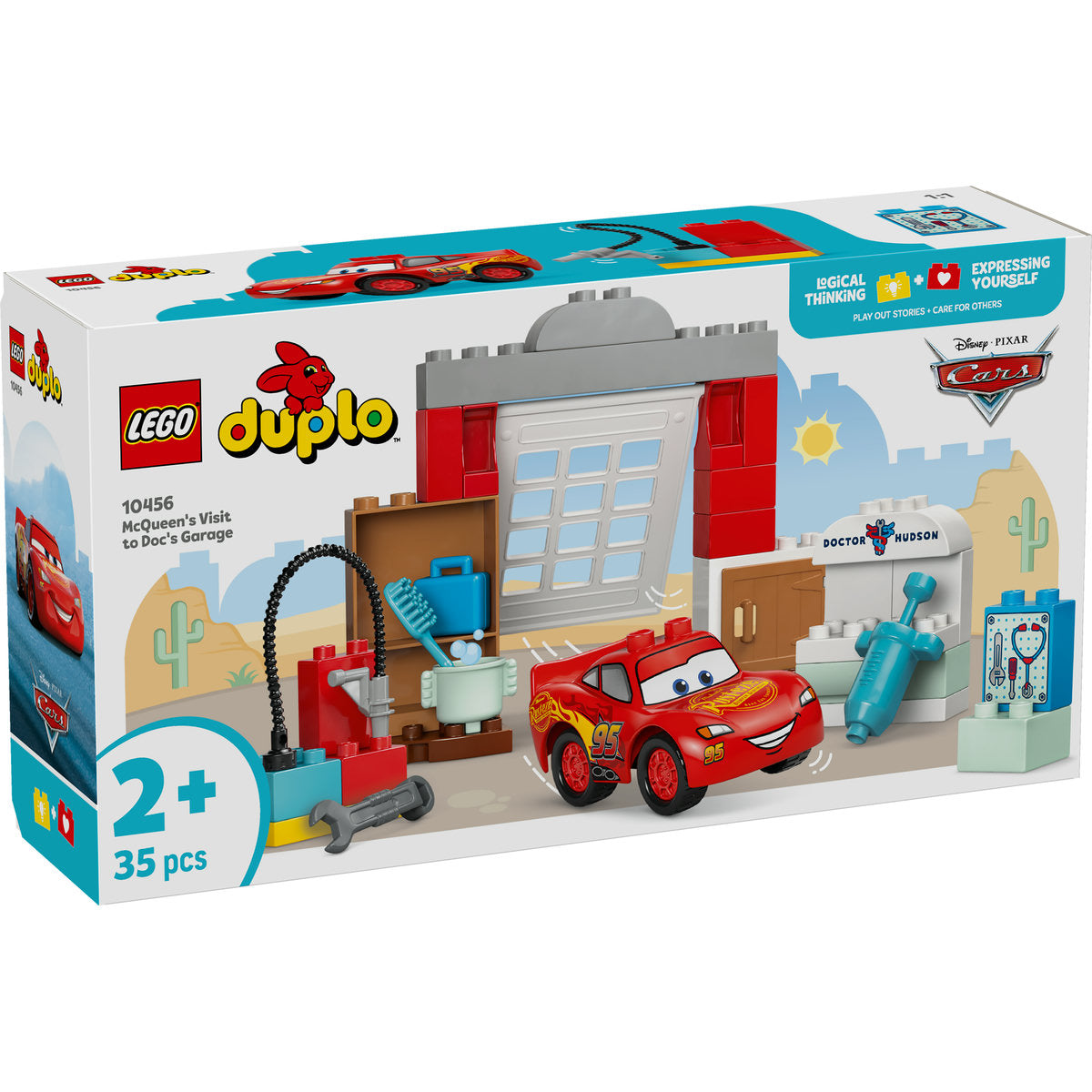 LEGO DUPLO Disney and Pixar Cars McQueen’s Visit to Doc’s Garage 10456