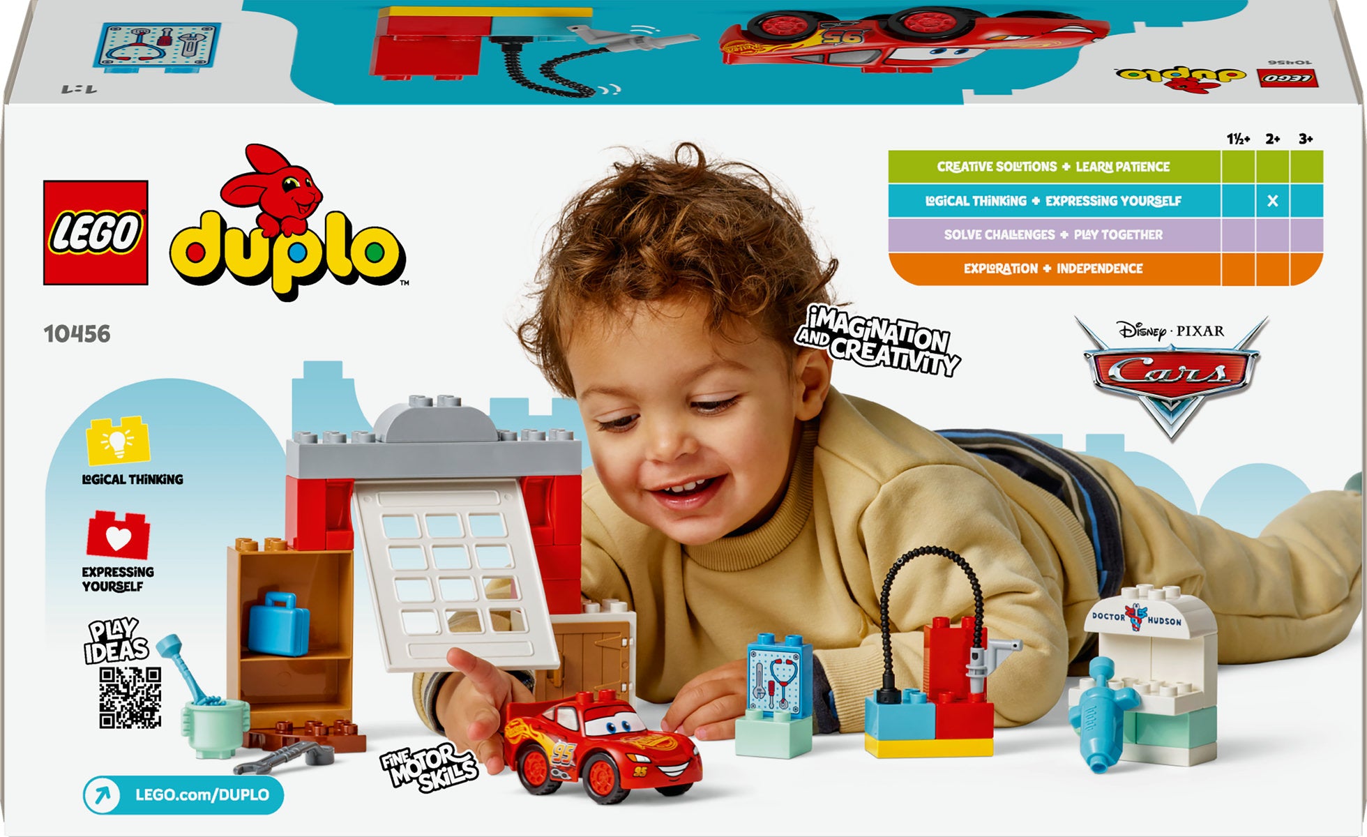 LEGO DUPLO Disney and Pixar Cars McQueen’s Visit to Doc’s Garage 10456