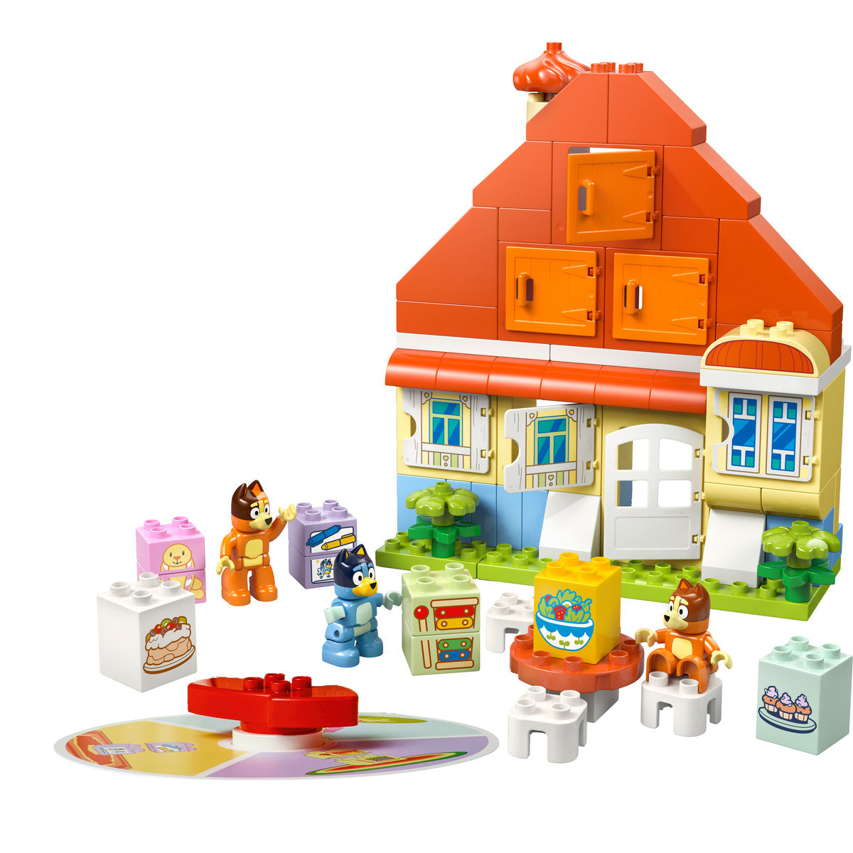 LEGO DUPLO Bluey: Bluey’s Family House with Memory Game 10459