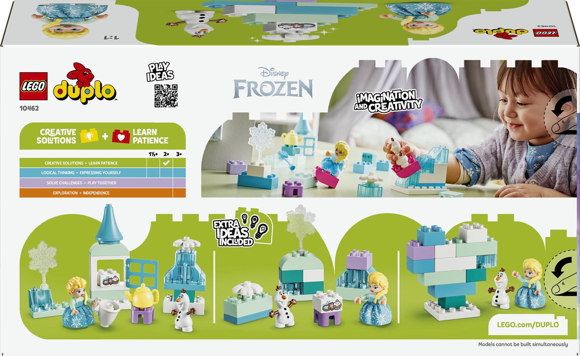 LEGO DUPLO Disney Frozen Elsa and Olaf Creative Box Building Set 10462