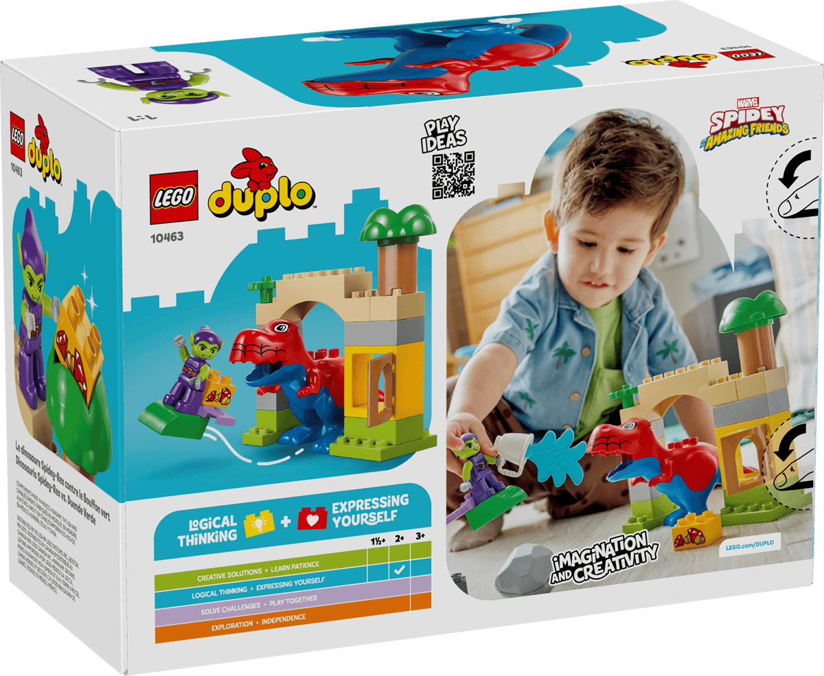 LEGO DUPLO Marvel Dinosaur Spidey-Rex vs. Green Goblin 10463