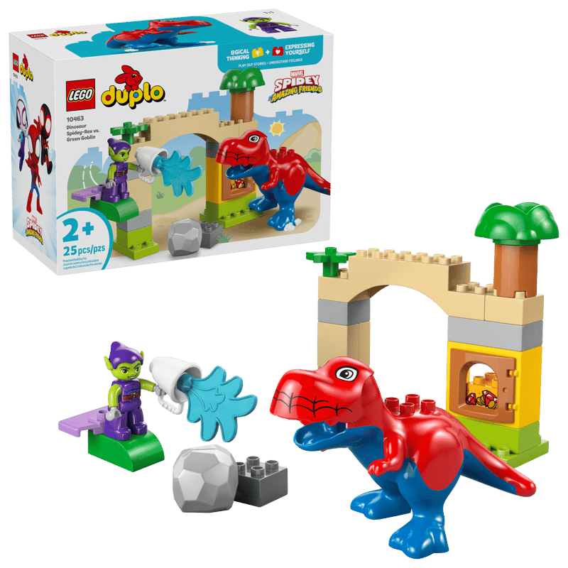 LEGO DUPLO Marvel Dinosaur Spidey-Rex vs. Green Goblin 10463