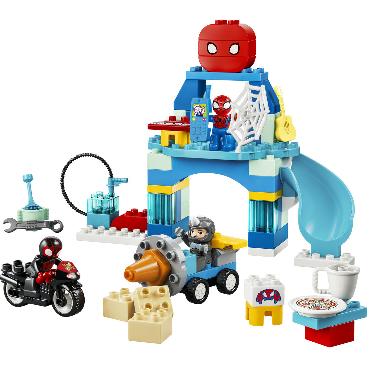 LEGO DUPLO Marvel Spidey Webquarters Building Set 10464