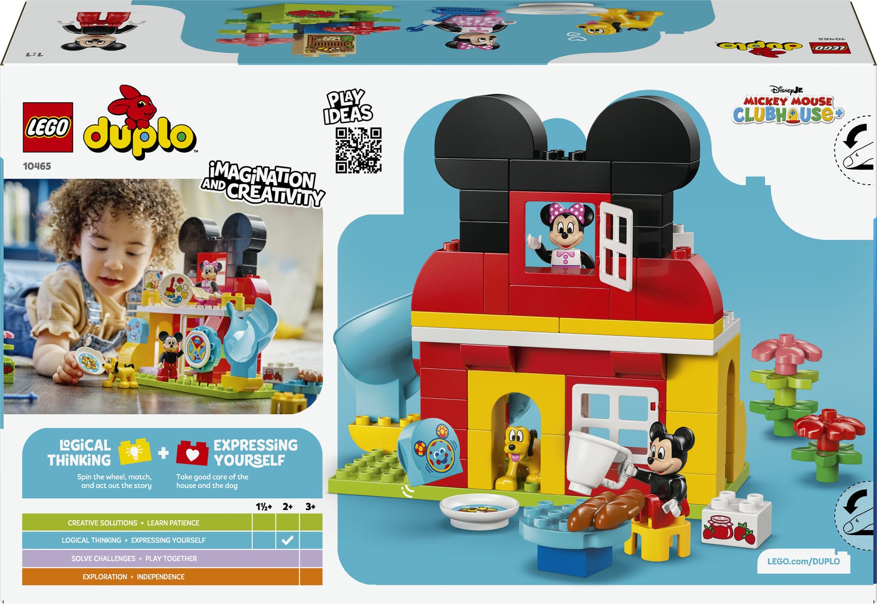 LEGO DUPLO Disney Mickey Mouse Clubhouse with Minnie & Pluto 10465