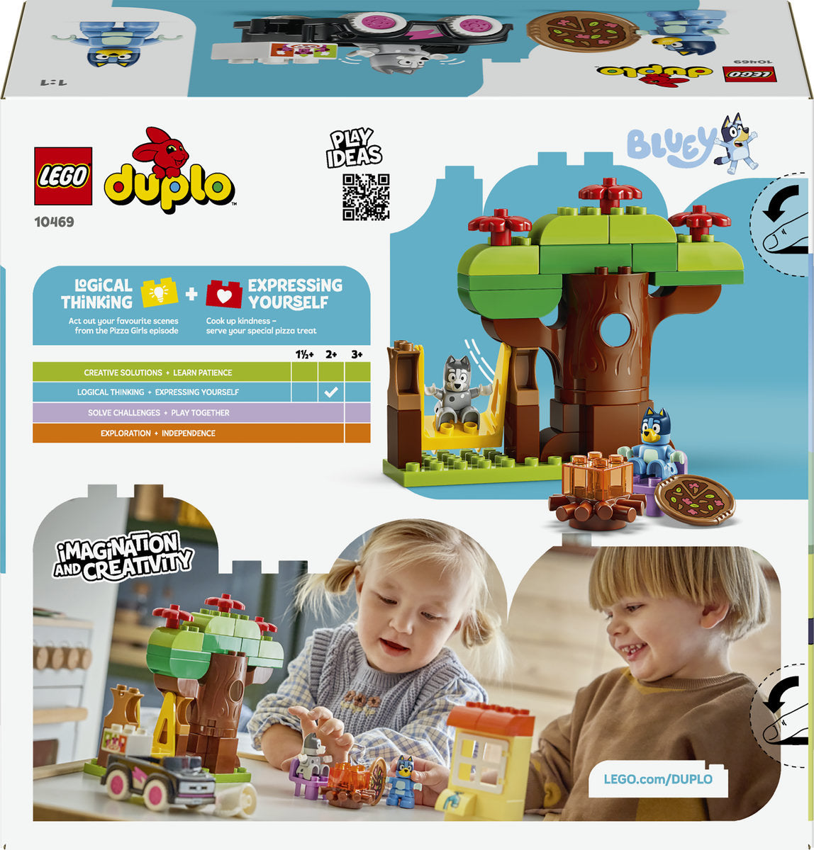 LEGO DUPLO Bluey Family House with Bluey and Muffin Building Set 10469