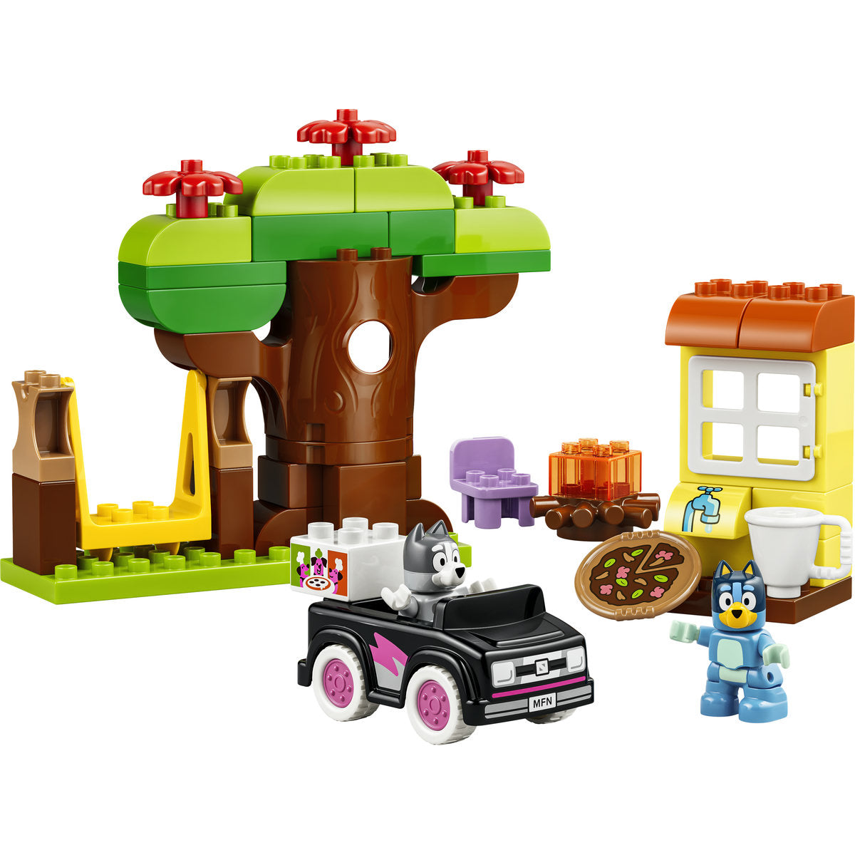 LEGO DUPLO Bluey Family House with Bluey and Muffin Building Set 10469
