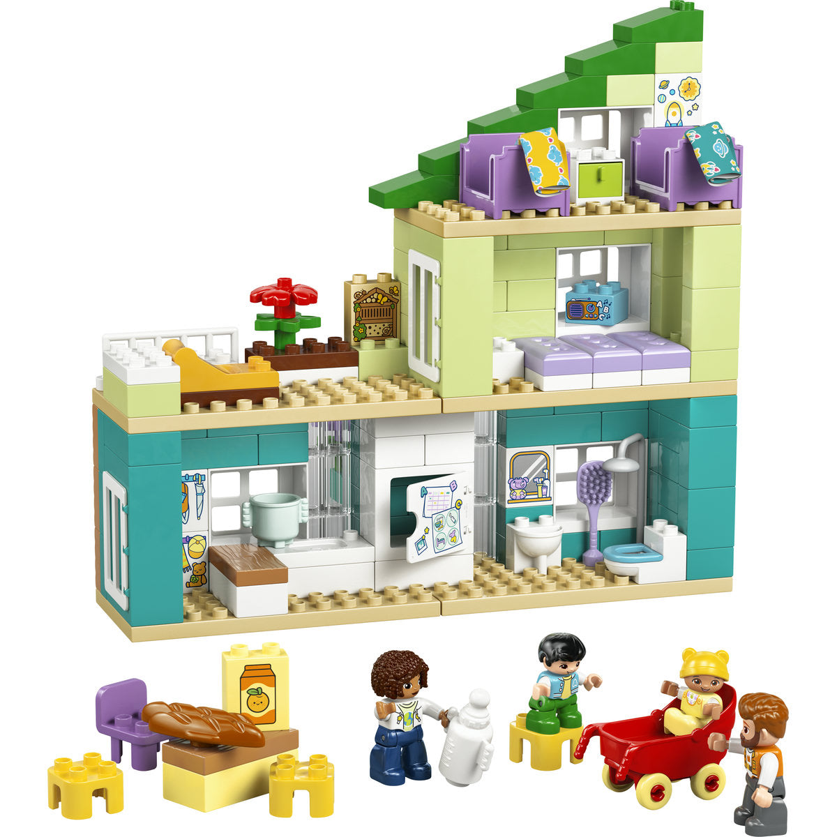 LEGO DUPLO 3 in 1 Modern Family House with Figures 10470