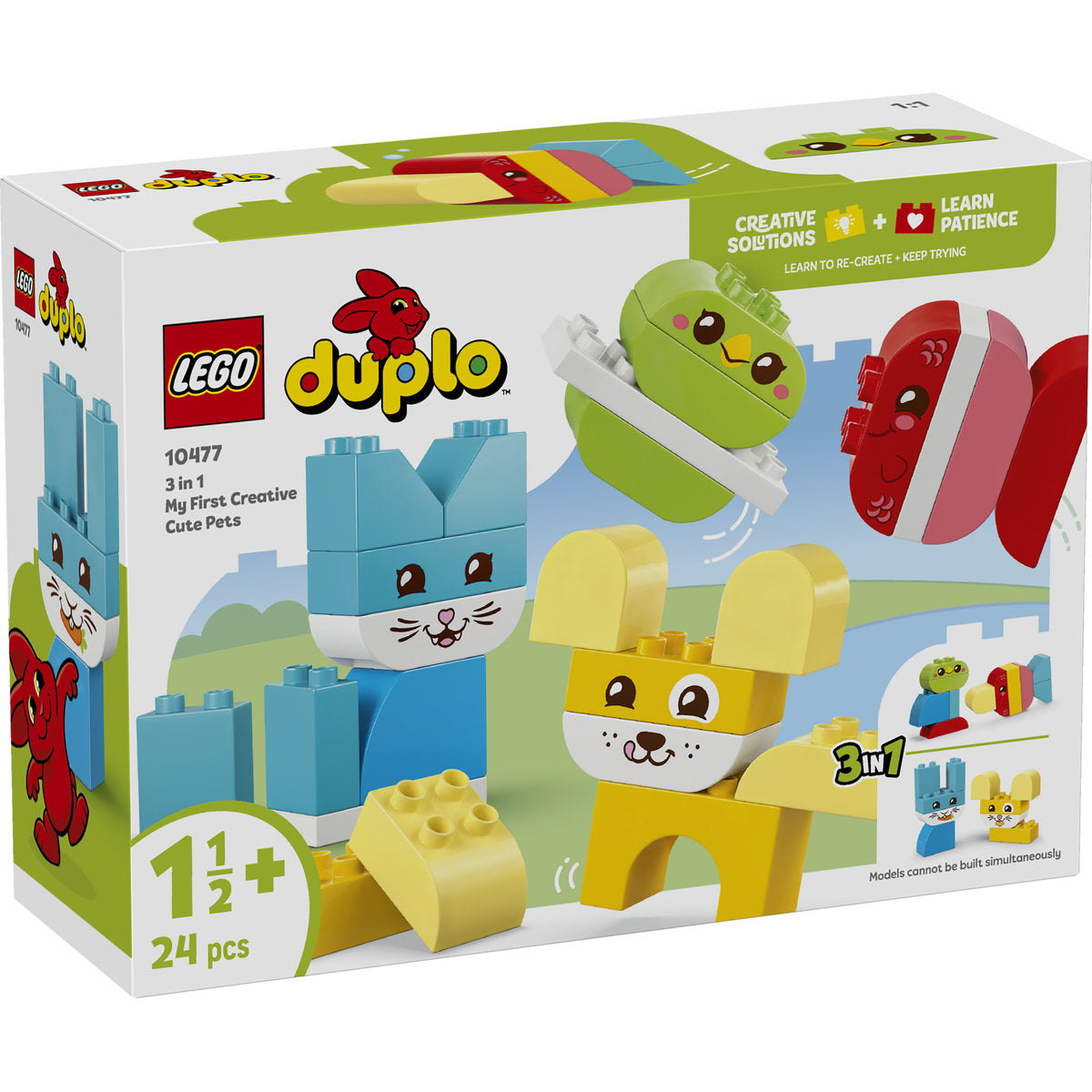 LEGO DUPLO 3 in 1 Creative Cute Pets Playset 10477