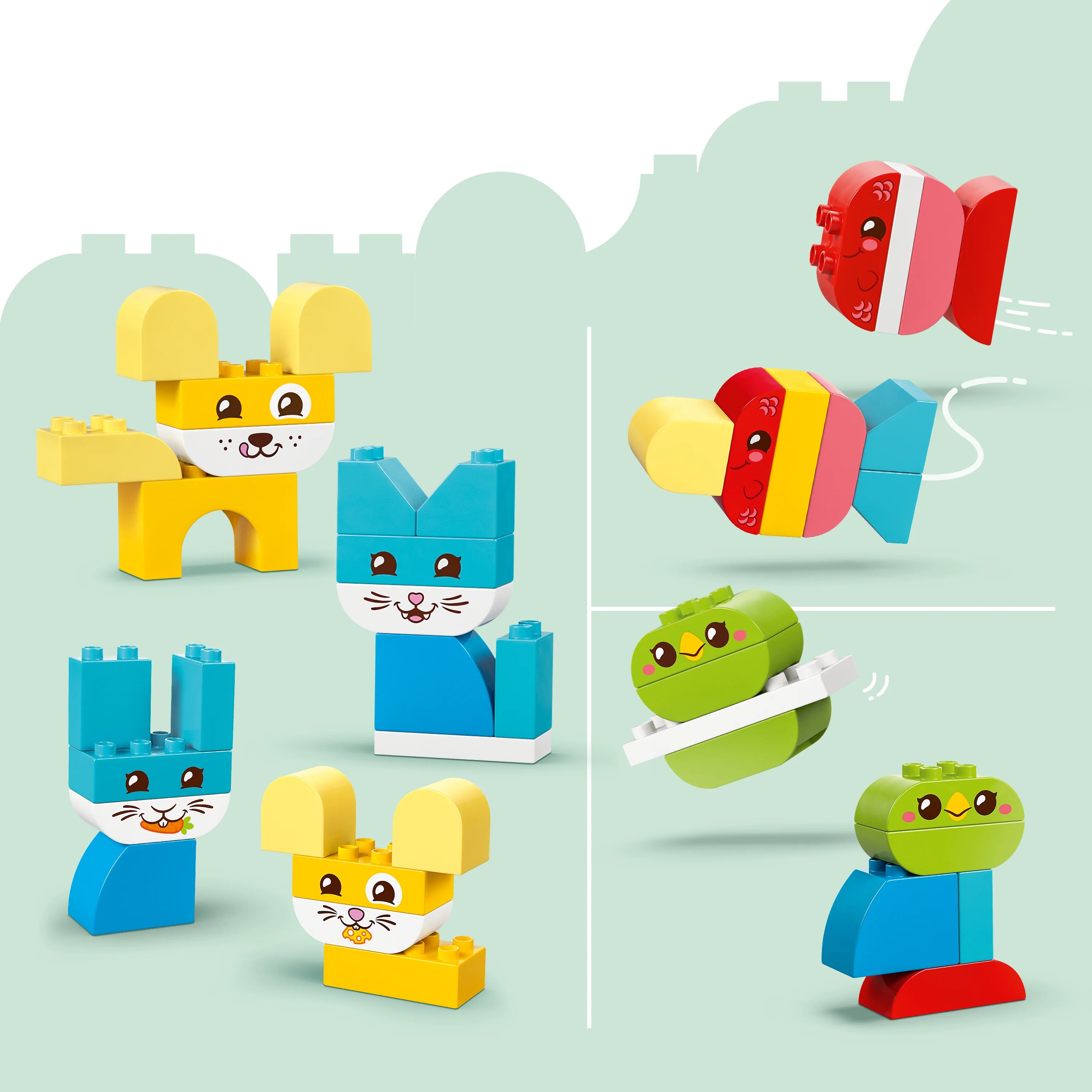 LEGO DUPLO 3 in 1 Creative Cute Pets Playset 10477