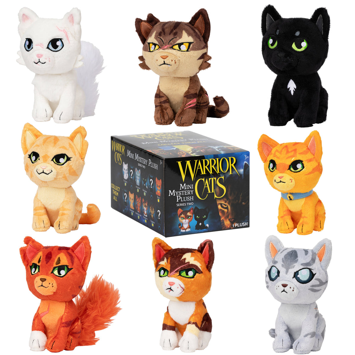 Warrior Cats Mini Mystery Plush Blind Box series 2