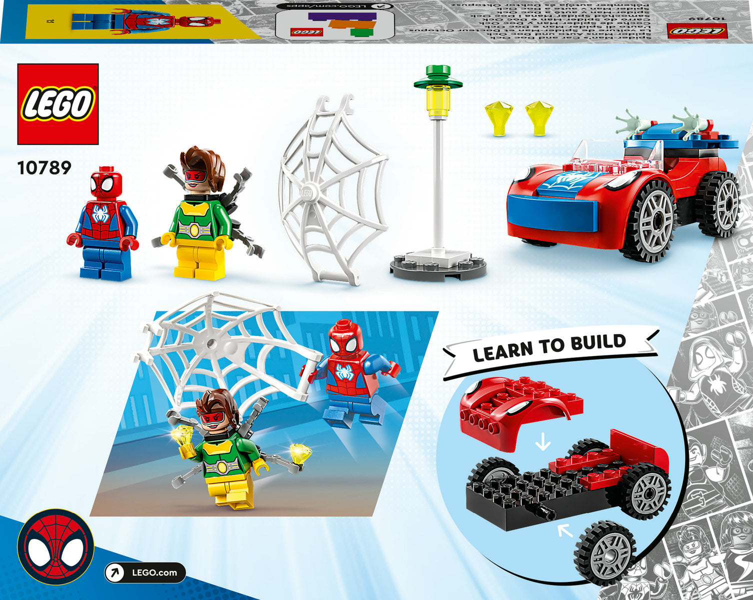 LEGO Marvel Spider-Man's Car and Doc Ock Set 10789