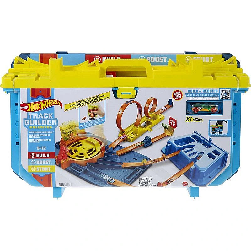 Hot Wheels Rapid Launcher box