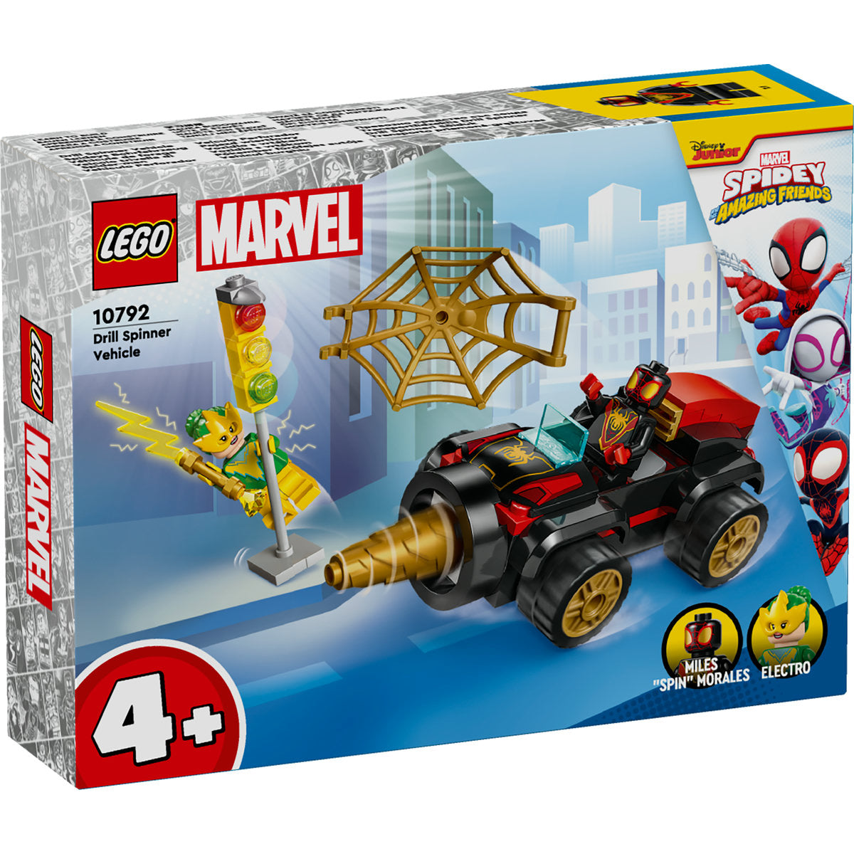 LEGO Marvel Spidey and his Amazing Friends Drill Spinner Vehicle 10792