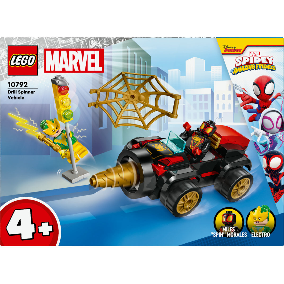 LEGO Marvel Spidey and his Amazing Friends Drill Spinner Vehicle 10792