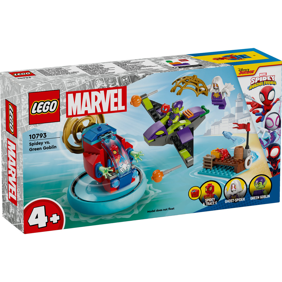 LEGO Marvel Spidey and his Amazing Friends Spidey vs. Green Goblin 10793
