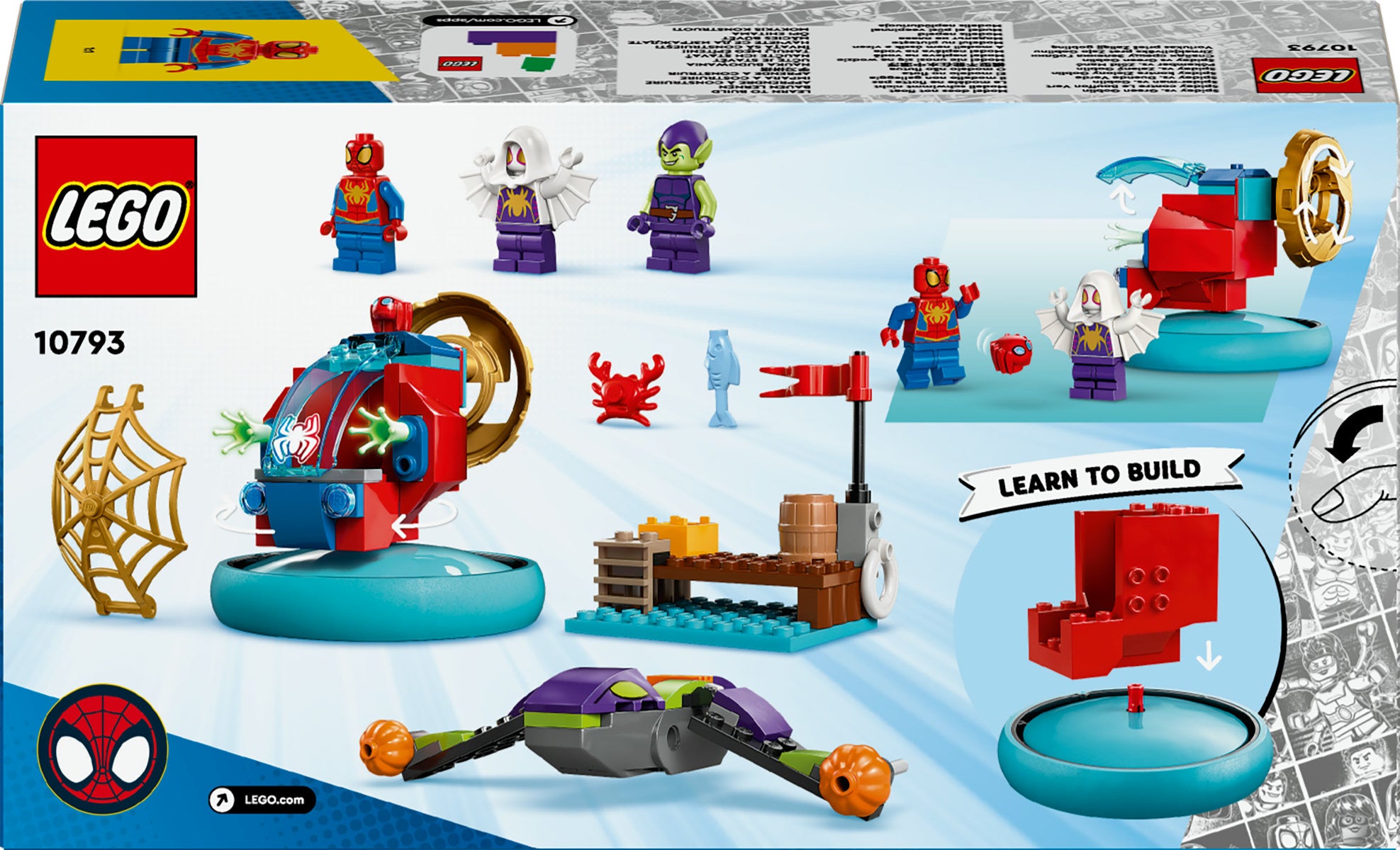 LEGO Marvel Spidey and his Amazing Friends Spidey vs. Green Goblin 10793