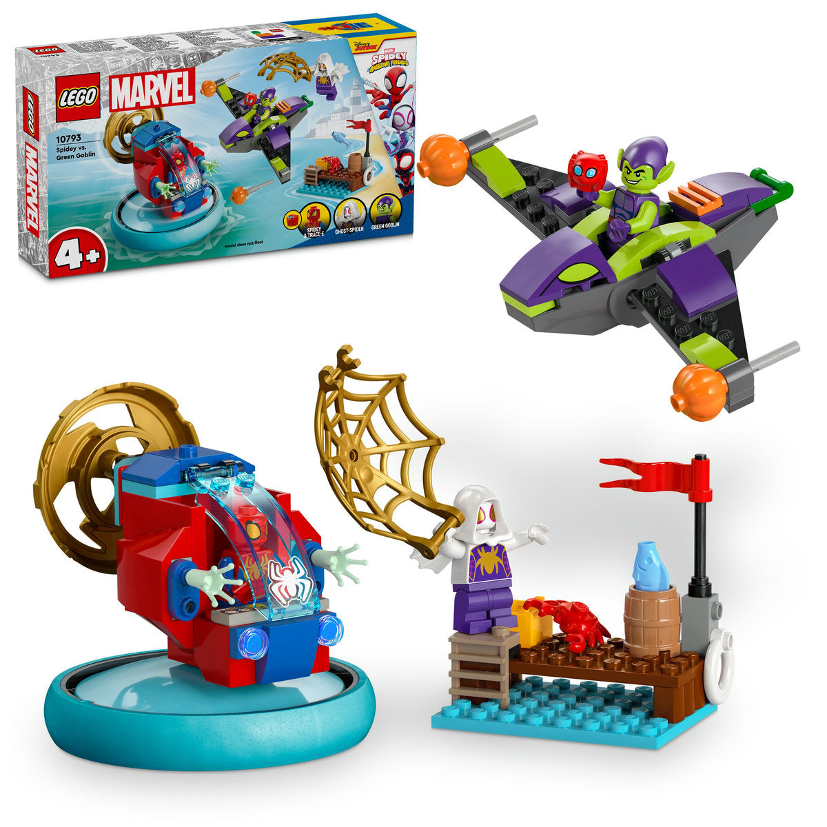 LEGO Marvel Spidey and his Amazing Friends Spidey vs. Green Goblin 10793