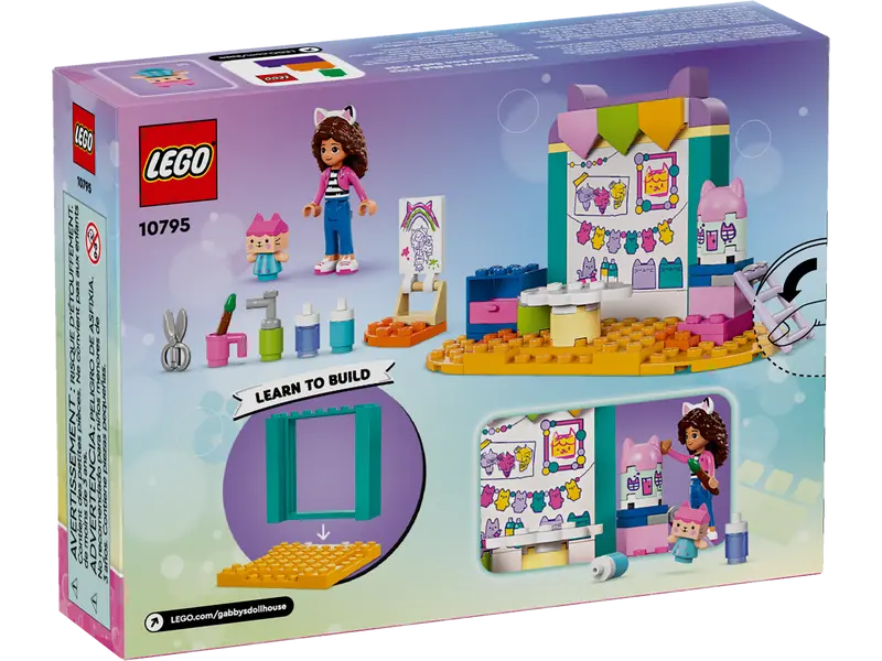 10795 Lego Gabby's Dollhouse - Crafting with Baby Box