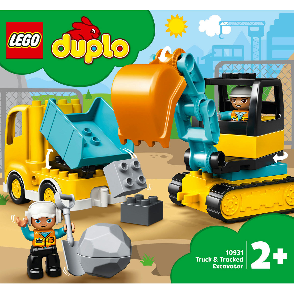 LEGO DUPLO Truck & Tracked Excavator 10931