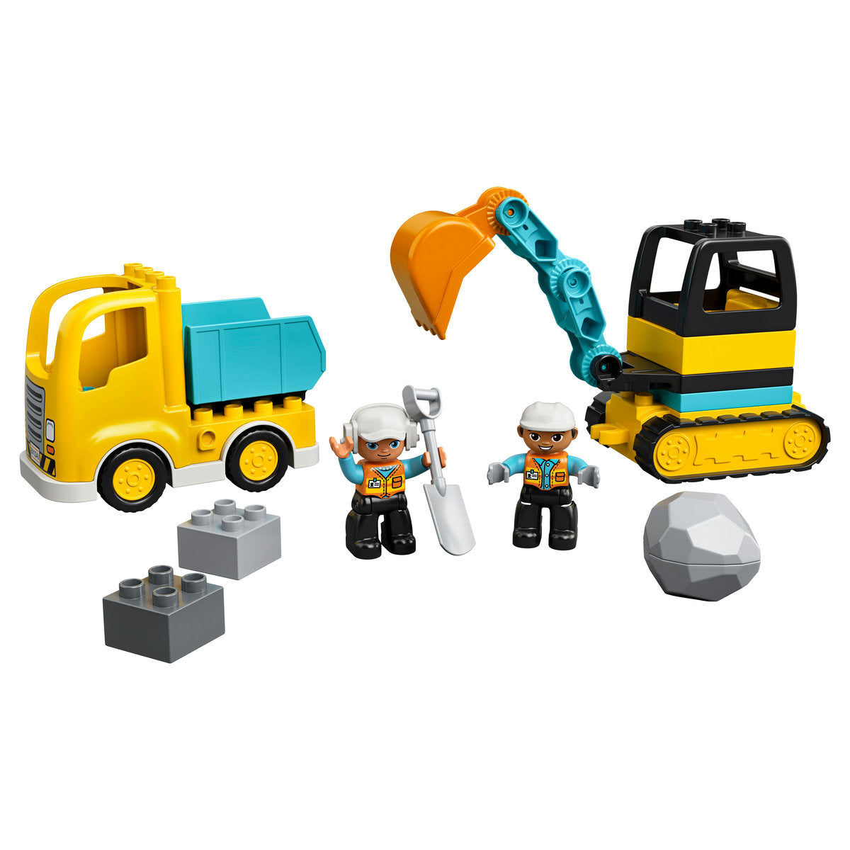 LEGO DUPLO Truck & Tracked Excavator 10931
