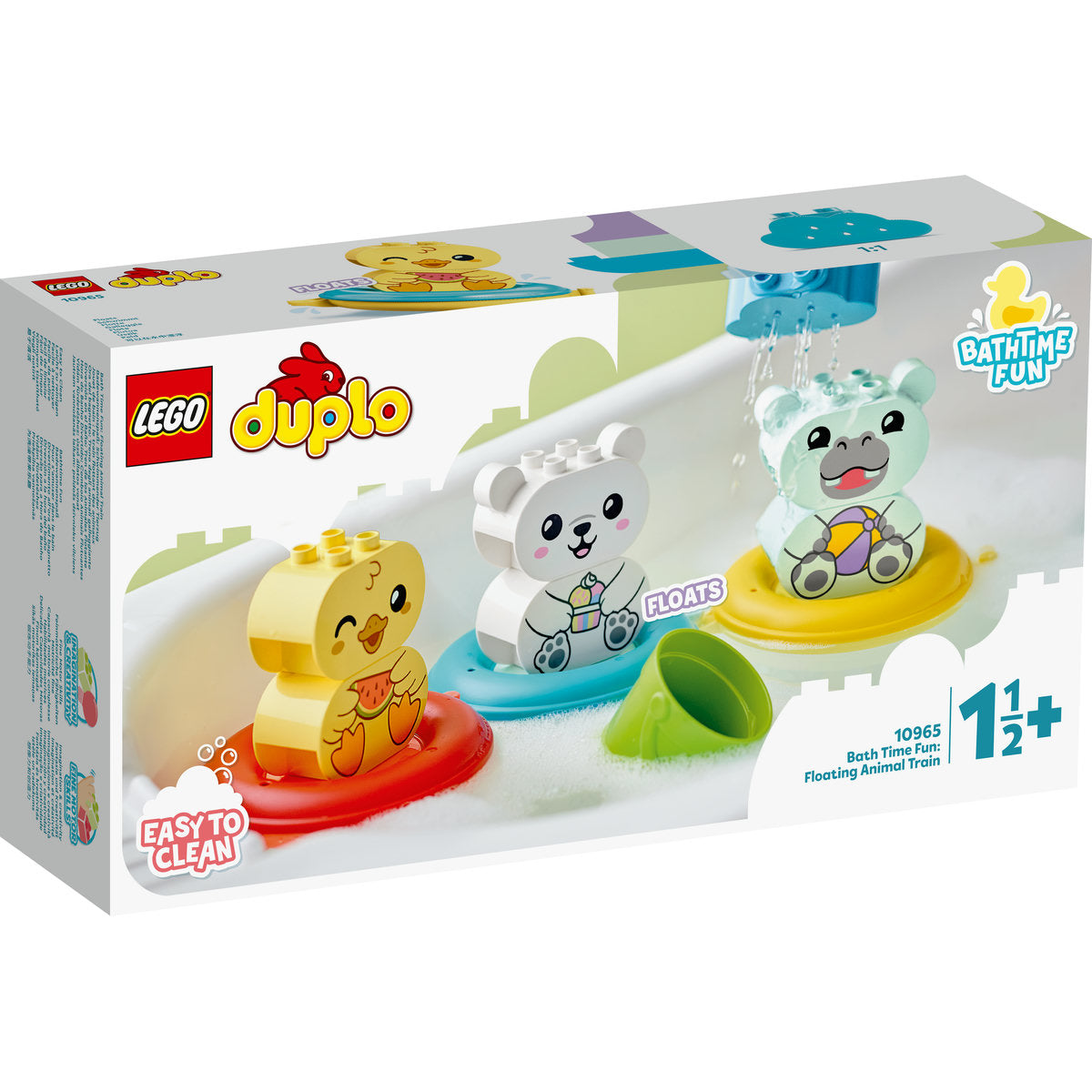 LEGO DUPLO Bath Time Fun: Floating Animal Train 10965