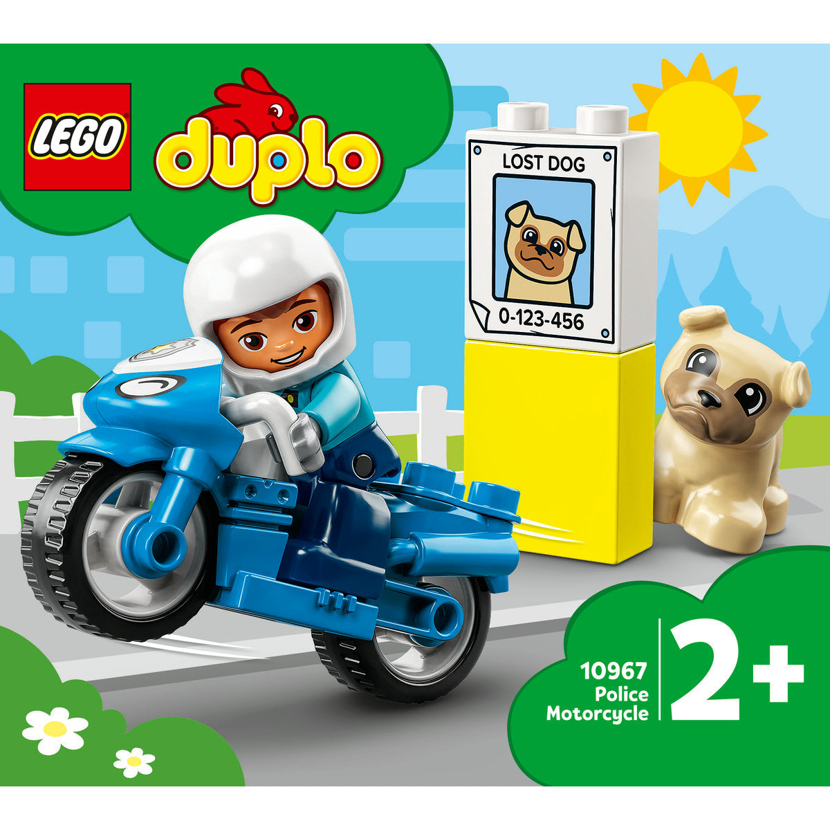 LEGO DUPLO Police Motorcycle 10967